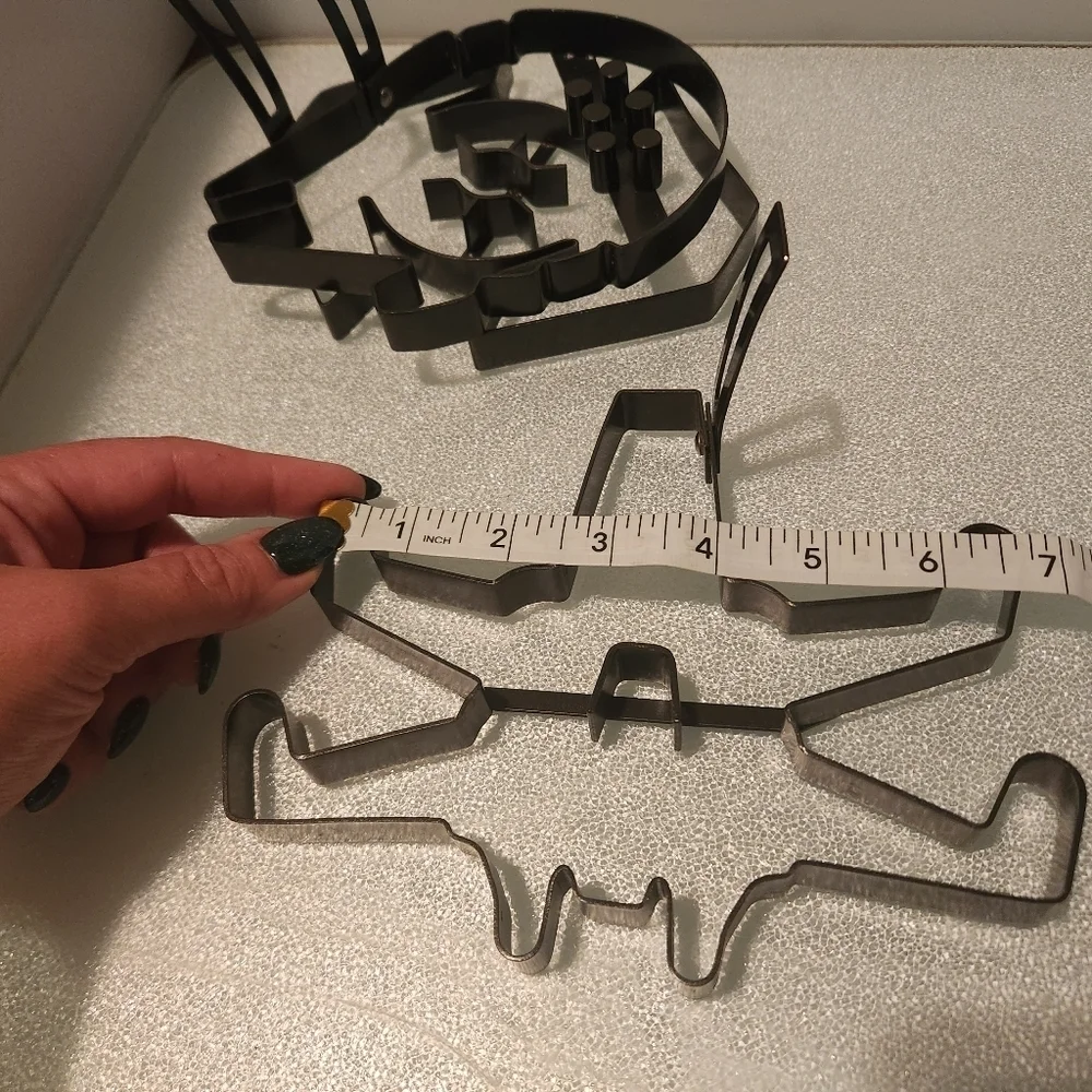 3‎ Star Wars spaceship shaped pancake egg cookie molds with adjustable handles